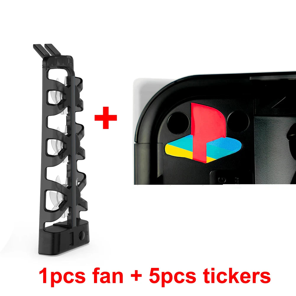 For PS5 Accessories Cooling Fan with LED Light for Playstation 5 Both Disc and Digital Editions Gaming Accessorie Cooling System